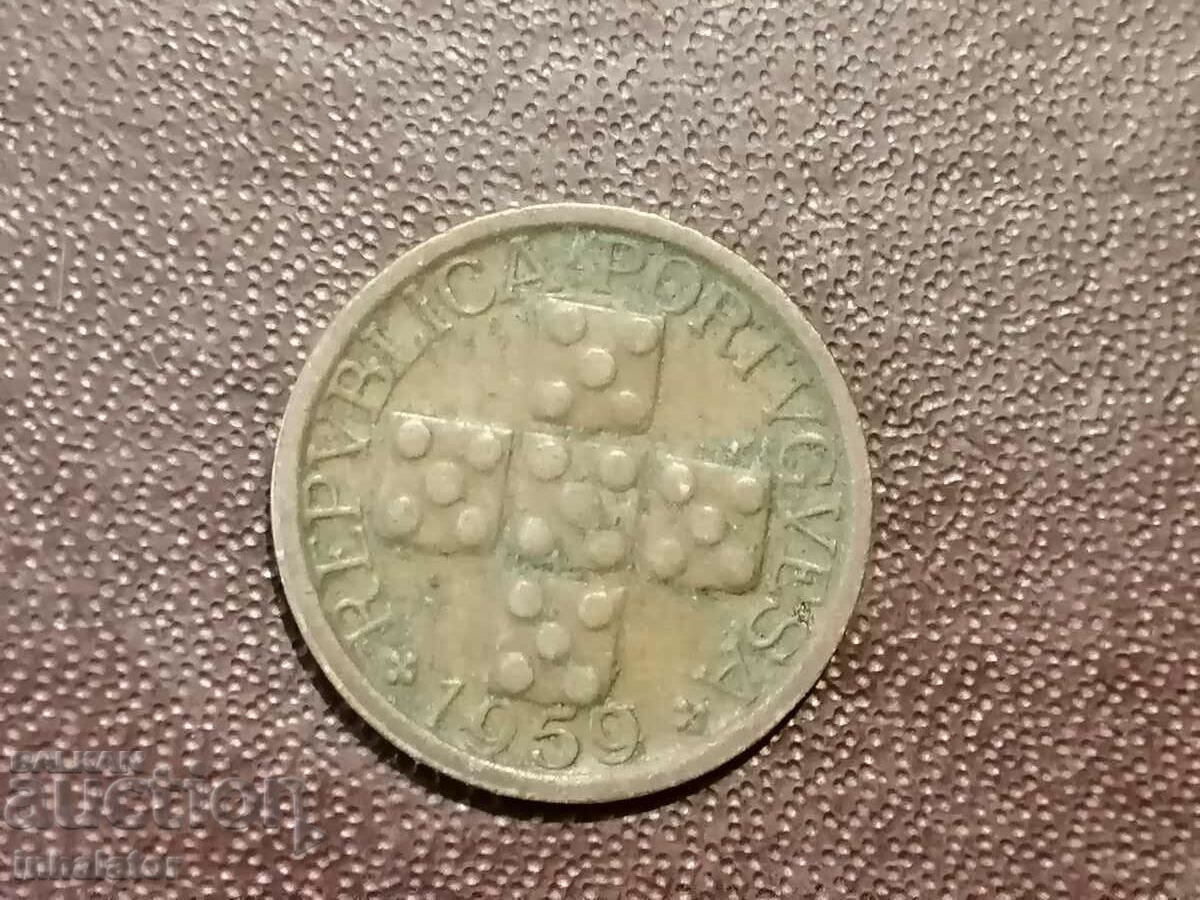 1959 год 10 центаво Португалия