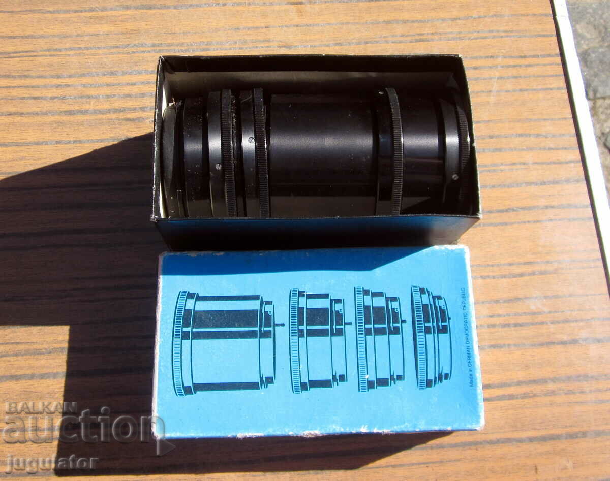 σετ σε κουτί βραχιόλια δαχτυλίδια φακός φωτογραφικής μηχανής PENTACON - 6 σετ σε κουτί βραχιόλια δαχτυλίδια φακός φωτογραφικής μηχανής PENTACON - 6