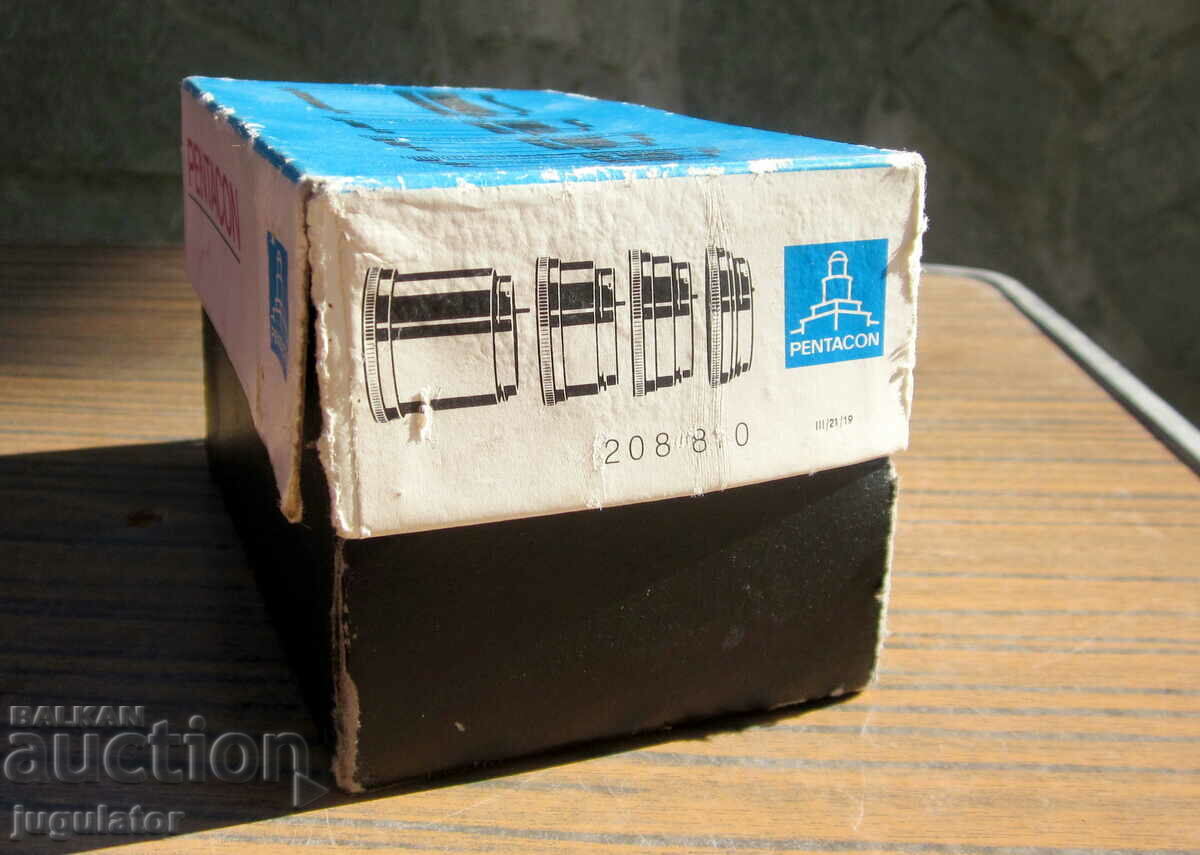 σετ σε κουτί βραχιόλια δαχτυλίδια φακός φωτογραφικής μηχανής PENTACON - 7 σετ σε κουτί βραχιόλια δαχτυλίδια φακός φωτογραφικής μηχανής PENTACON - 7