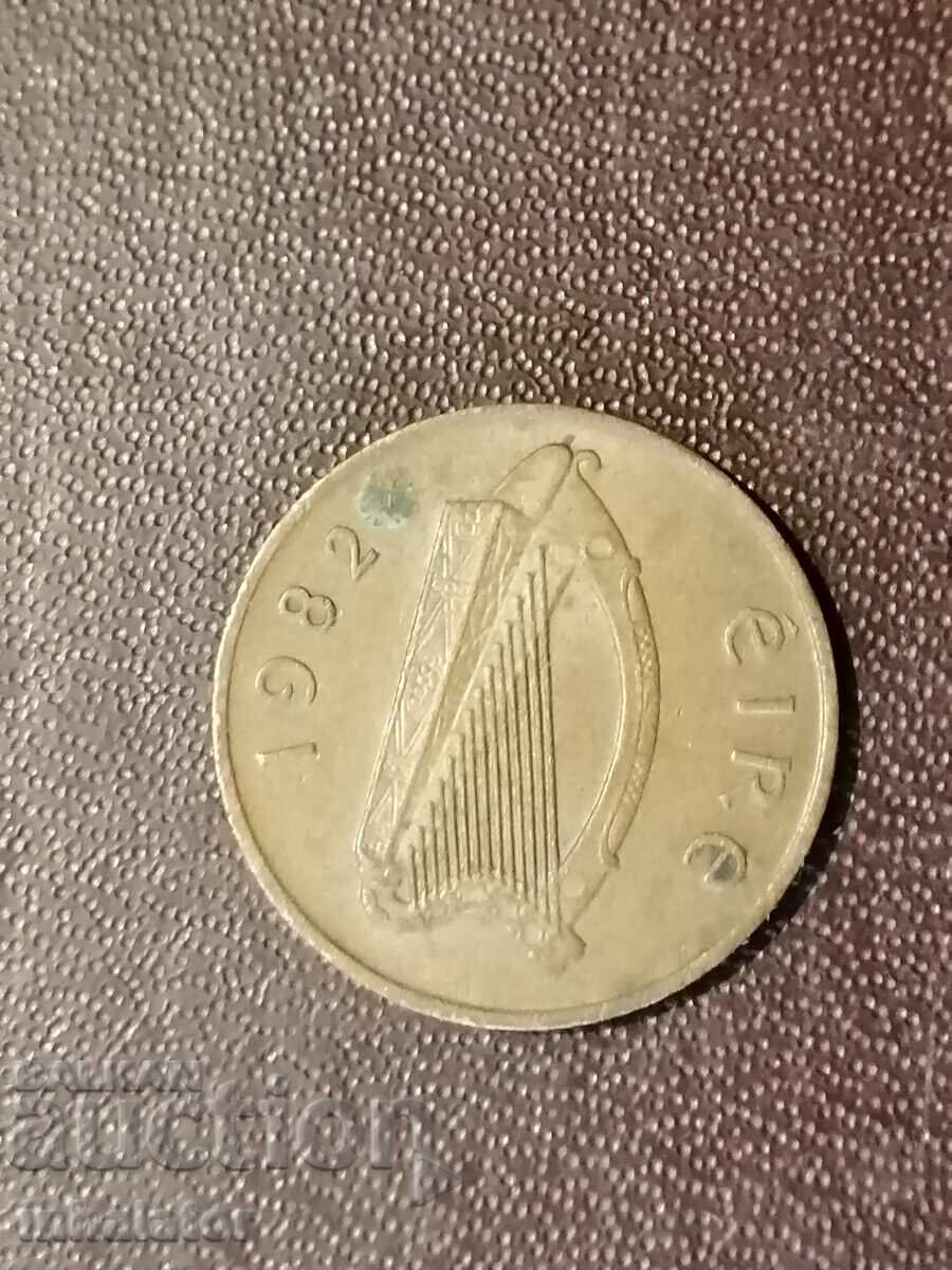 Eire 1 penny 1982