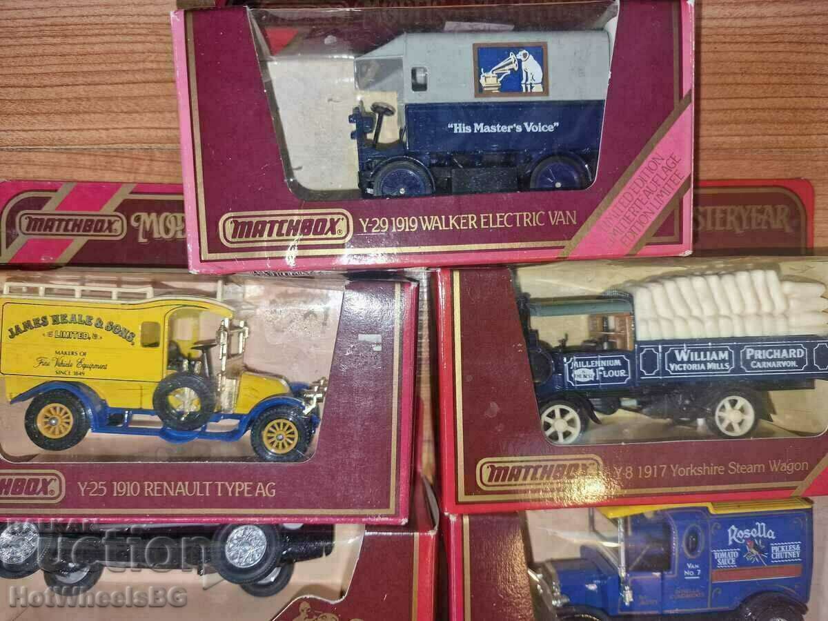 Matchbox Yesteryear сет от 11 броя 1988г. с цена 109.99 лв. | € 56.24 Matchbox Yesteryear сет от 11 броя 1988г. с цена 109.99 лв. | € 56.24