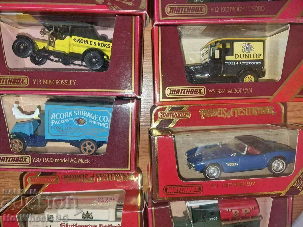 Аукцион Matchbox Yesteryear сет от 11 броя 1988г. Аукцион Matchbox Yesteryear сет от 11 броя 1988г.