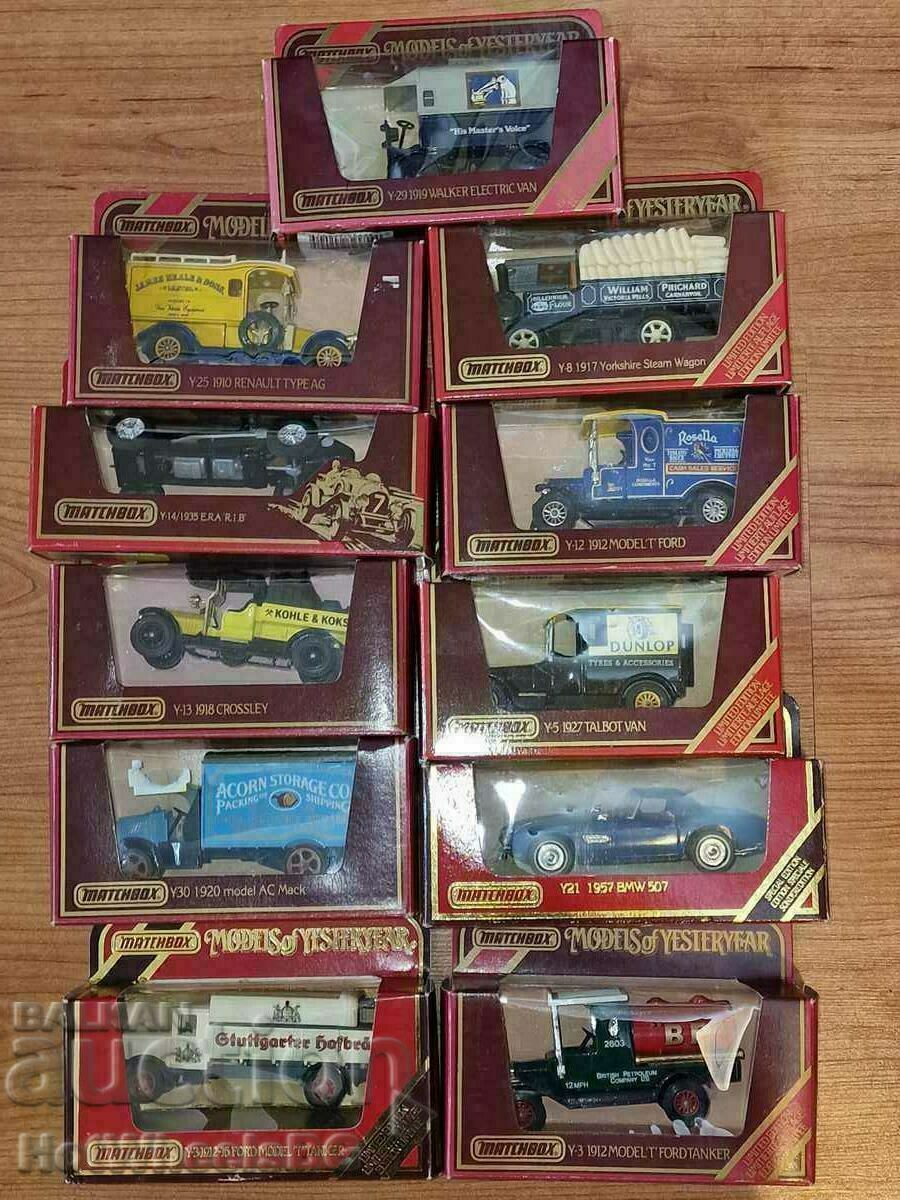 Matchbox Yesteryear set de 11 piese 1988