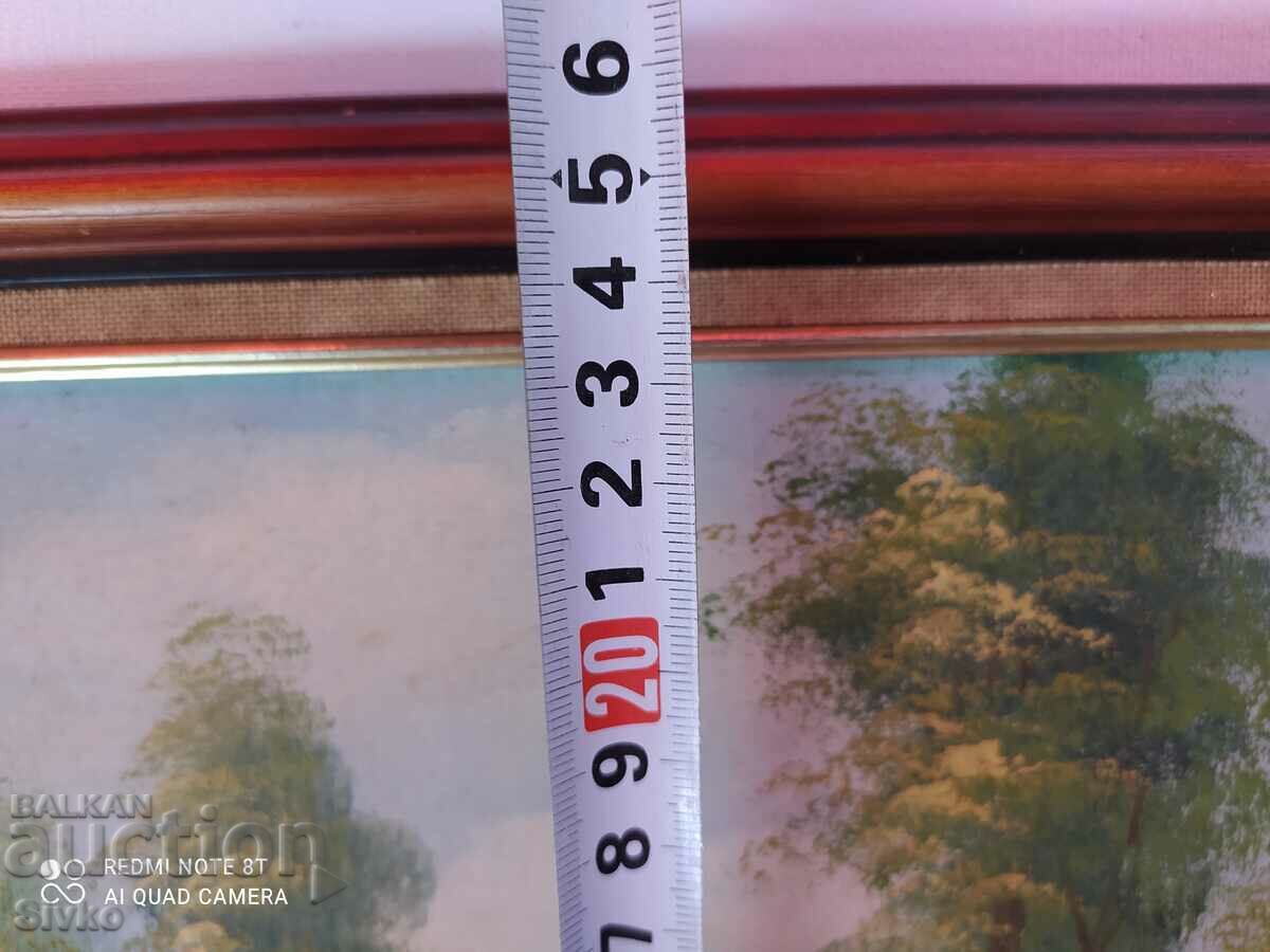 Auction Oil painting phaser the path to the house Auction Oil painting phaser the path to the house