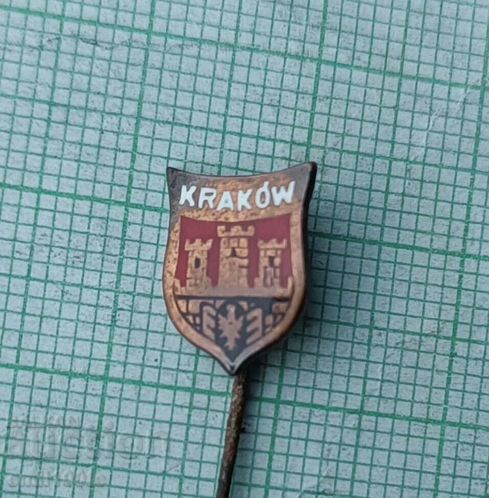 Badge - Krakow coat of arms Poland