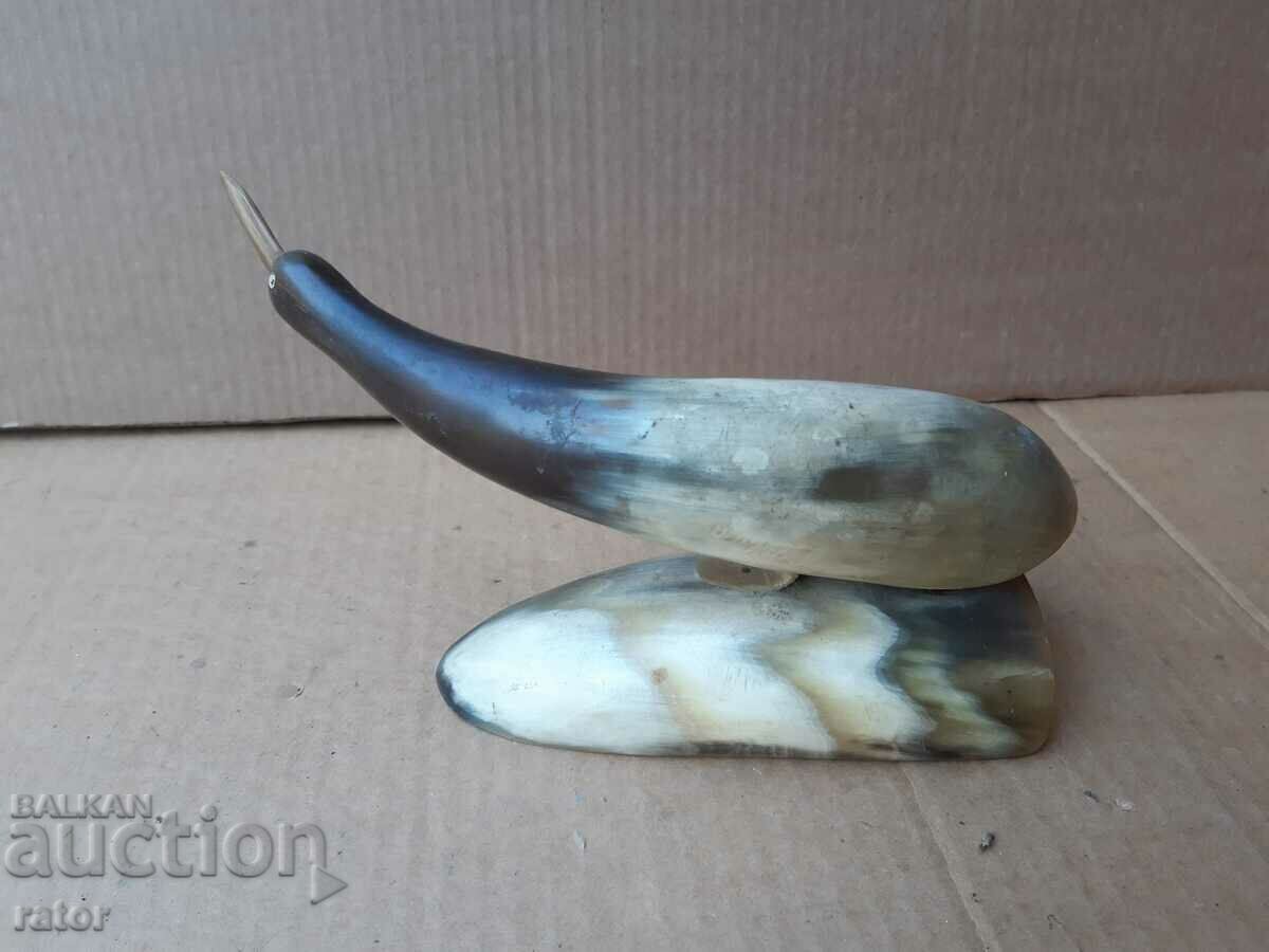 Old horn-bird figure, socialism with price 15.00 BGN | € 7.67 Old horn-bird figure, socialism with price 15.00 BGN | € 7.67