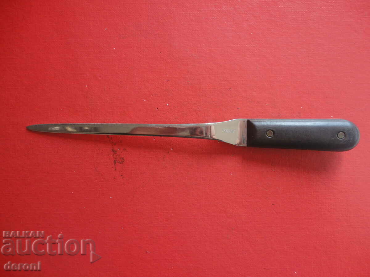 Antique letter knife marked - 7 Antique letter knife marked - 7