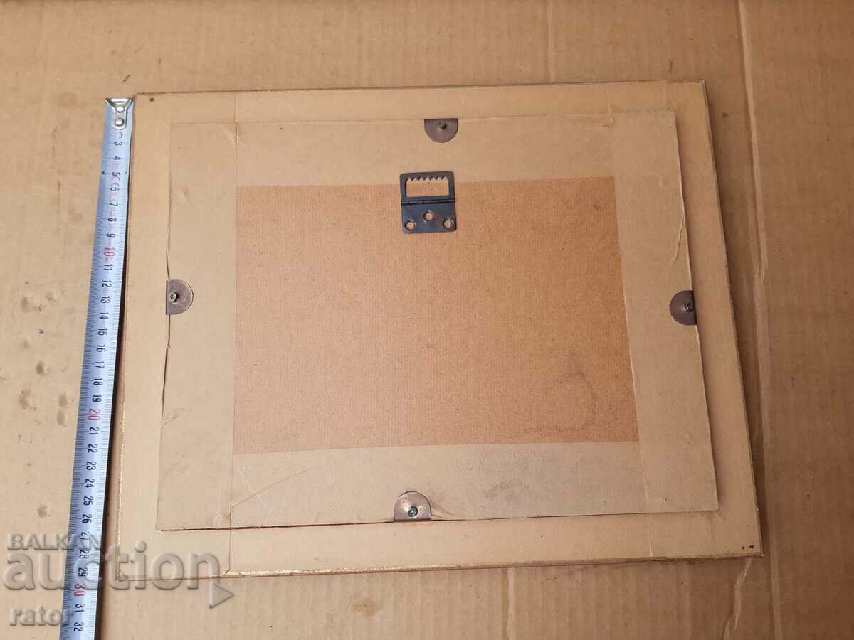 Tapiserie veche cusută manual, cu un cadru frumos - 6 Tapiserie veche cusută manual, cu un cadru frumos - 6