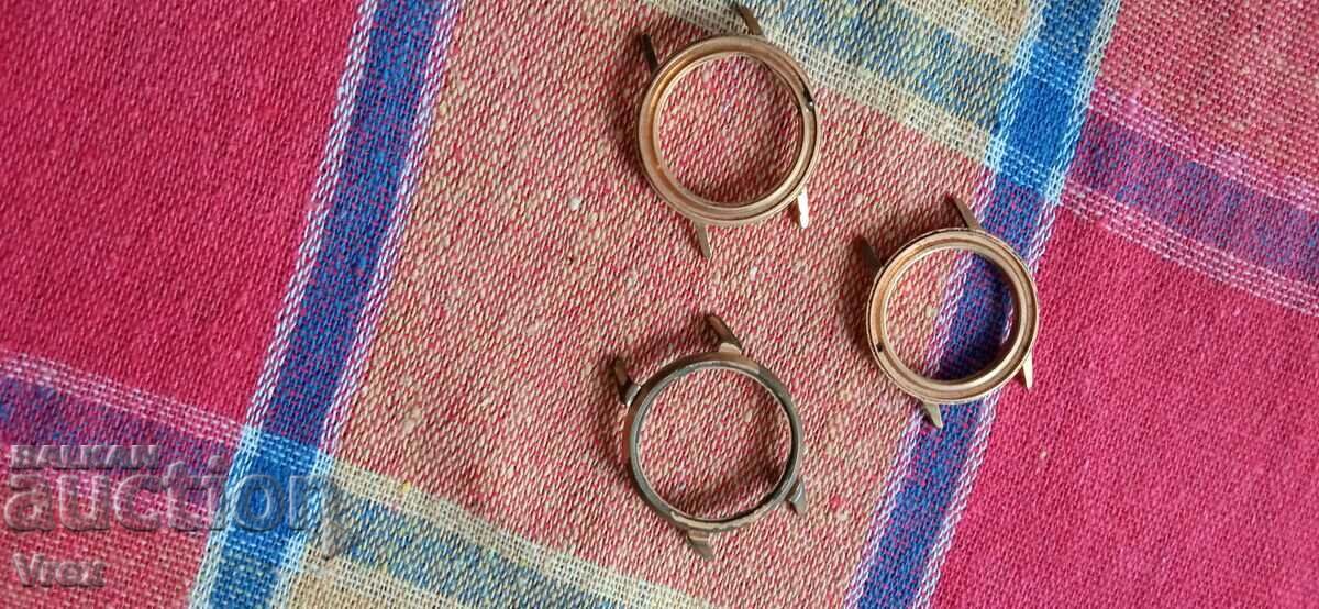 Gilt watch bezels/cases - 16 with price 120.00 BGN | € 61.36 Gilt watch bezels/cases - 16 with price 120.00 BGN | € 61.36