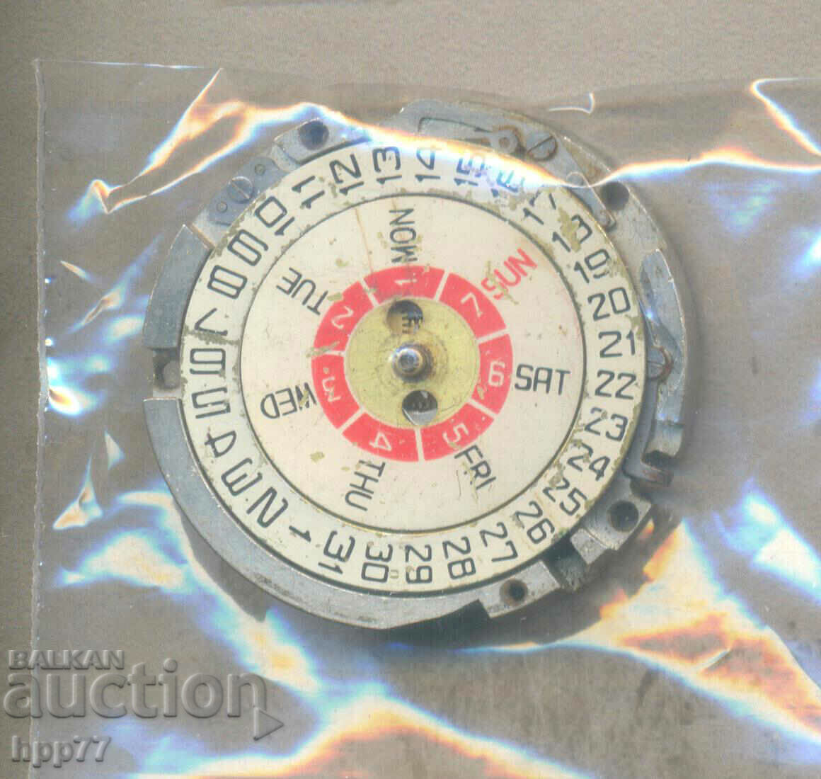 clock mechanism 60