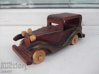 Retro wooden car