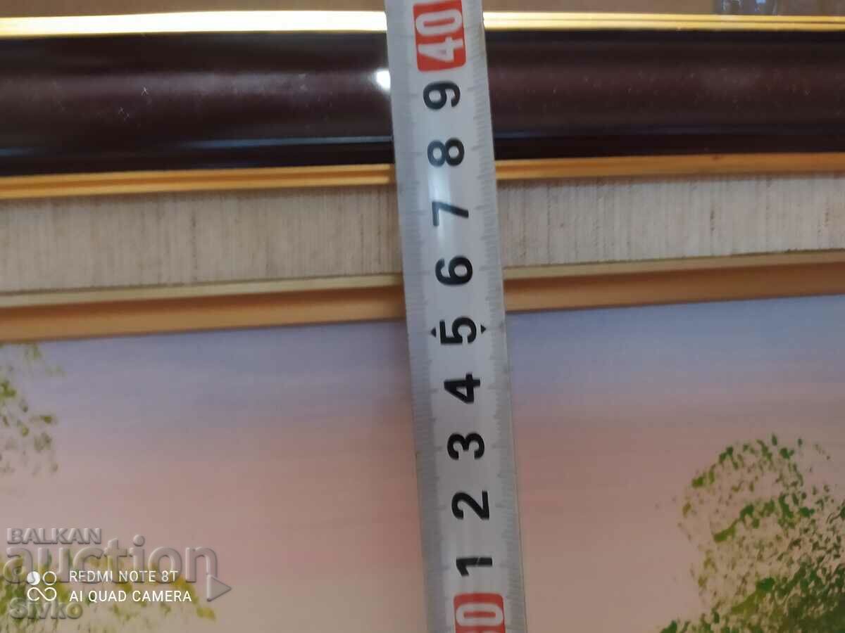 Δημοπρασία Ζωγραφική με λάδι σε καμβά καταρράκτη ποταμού Δημοπρασία Ζωγραφική με λάδι σε καμβά καταρράκτη ποταμού