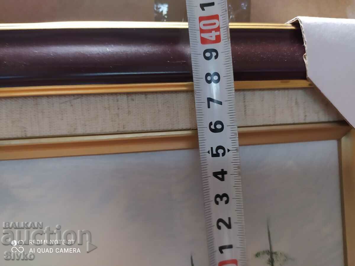 Δημοπρασία Ελαιογραφία στο σπίτι δίπλα στο ποτάμι Δημοπρασία Ελαιογραφία στο σπίτι δίπλα στο ποτάμι