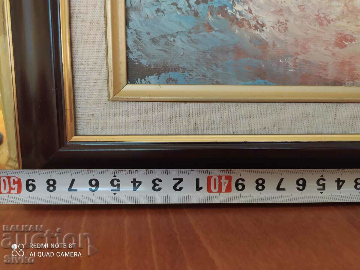 Painting oil canvas mexican landscape with price 29.99 BGN | € 15.33