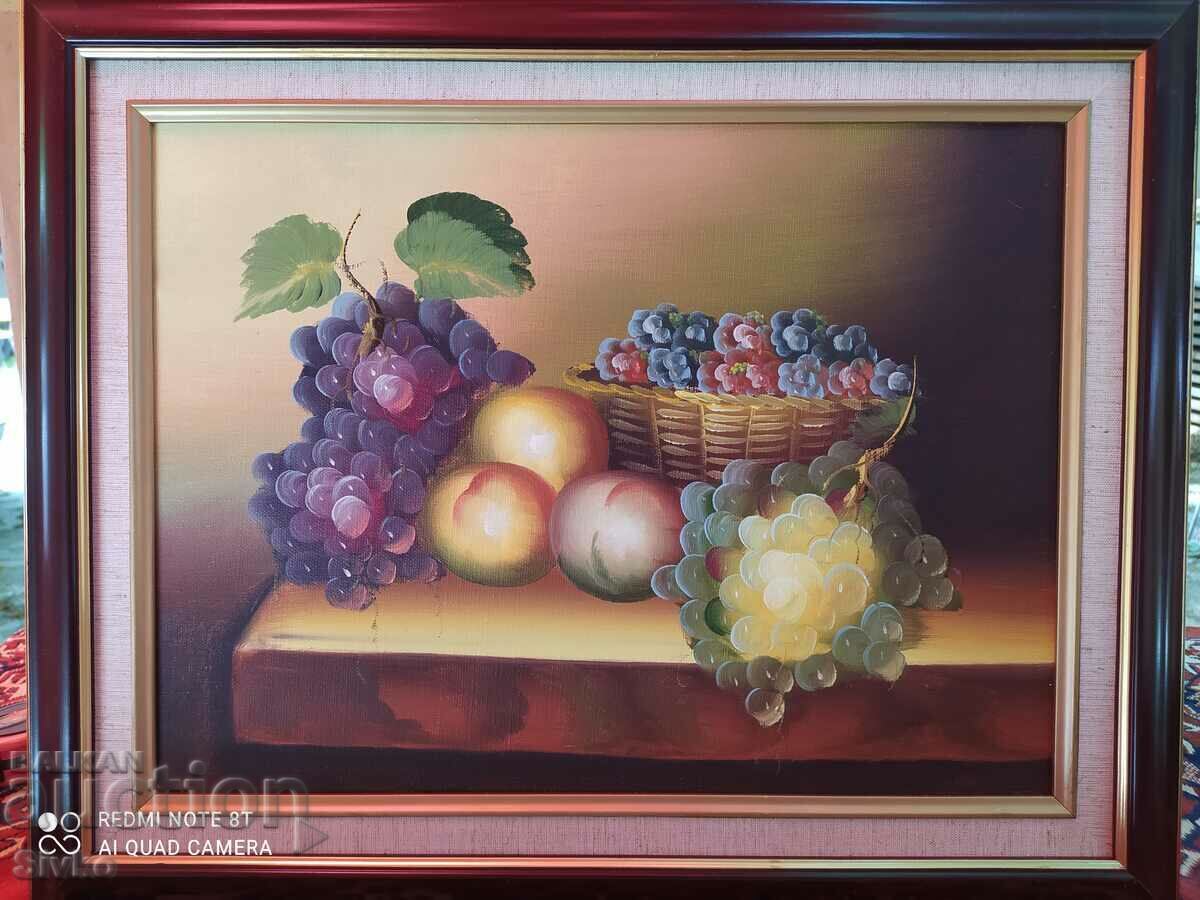Oil painting fruit canvas Oil painting fruit canvas