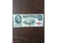 1917 two dollar bill
