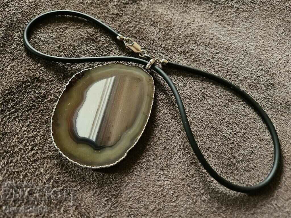 Unique designer silver necklace necklace with Opal with price 250.00 BGN | € 127.82 Unique designer silver necklace necklace with Opal with price 250.00 BGN | € 127.82