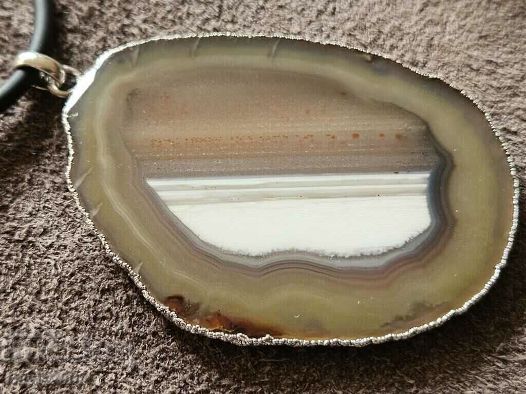 Delivery of Unique designer silver necklace necklace with Opal Delivery of Unique designer silver necklace necklace with Opal