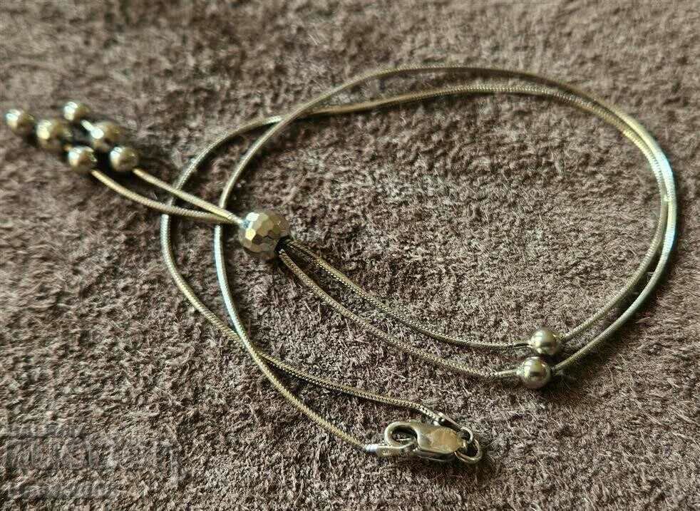 Unique Italian designer silver necklace necklace silver with price 100.00 BGN | € 51.13 Unique Italian designer silver necklace necklace silver with price 100.00 BGN | € 51.13