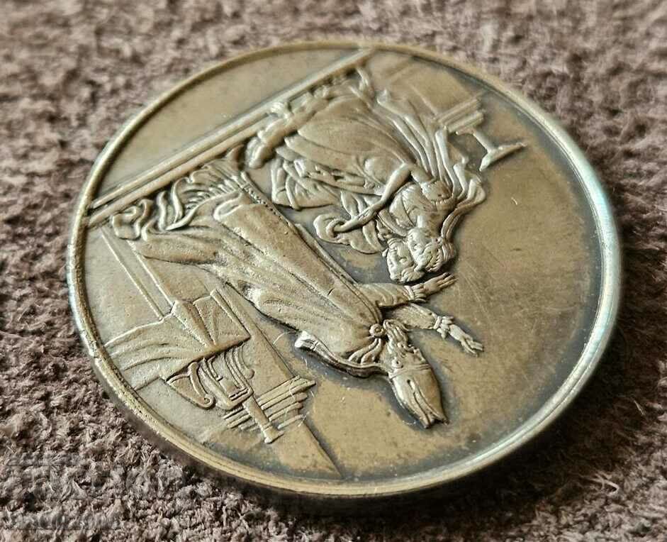 Delivery of Unique 19th century silver medal order for wedding baptism Delivery of Unique 19th century silver medal order for wedding baptism