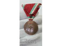Топ качество на медал За Признателност - Червен кръст 1915г.