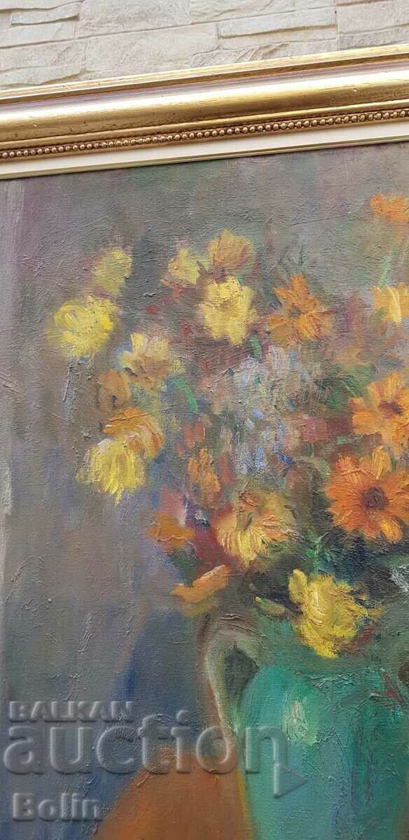 Auction Bulgarian painting - Still life - Nikolay Evrov 1903 - 1973 Auction Bulgarian painting - Still life - Nikolay Evrov 1903 - 1973