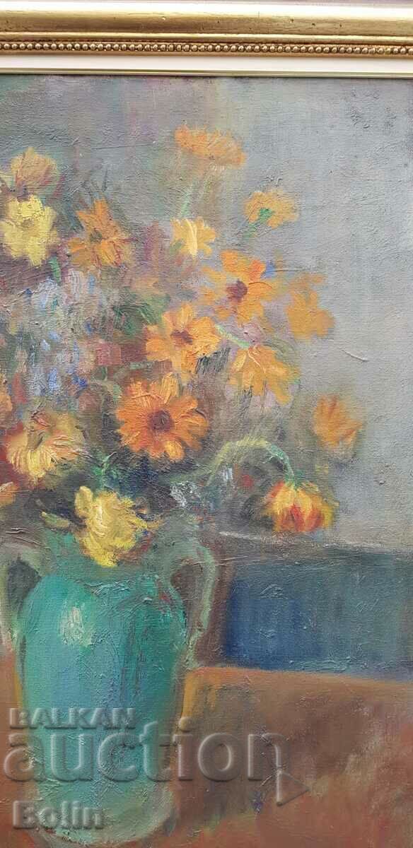 Bulgarian painting - Still life - Nikolay Evrov 1903 - 1973 - 5 Bulgarian painting - Still life - Nikolay Evrov 1903 - 1973 - 5