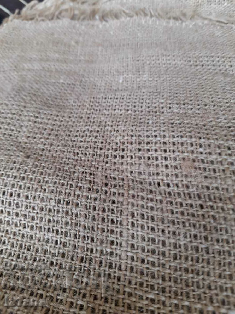 Παλιό ύφασμα κάνναβης, ύφασμα, κουβάρι με τιμή 22.00 BGN | € 11.25