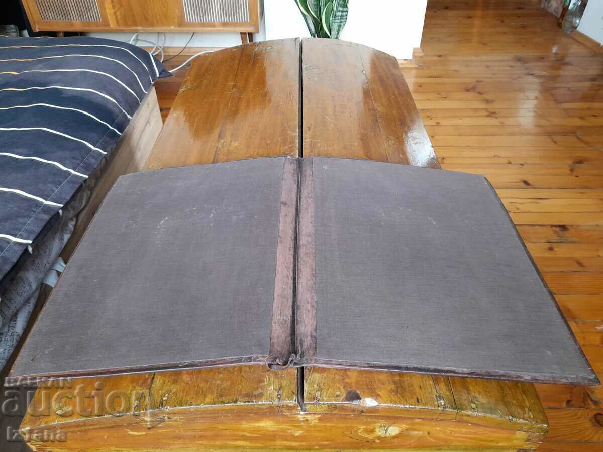 Old leather folder - 5 Old leather folder - 5