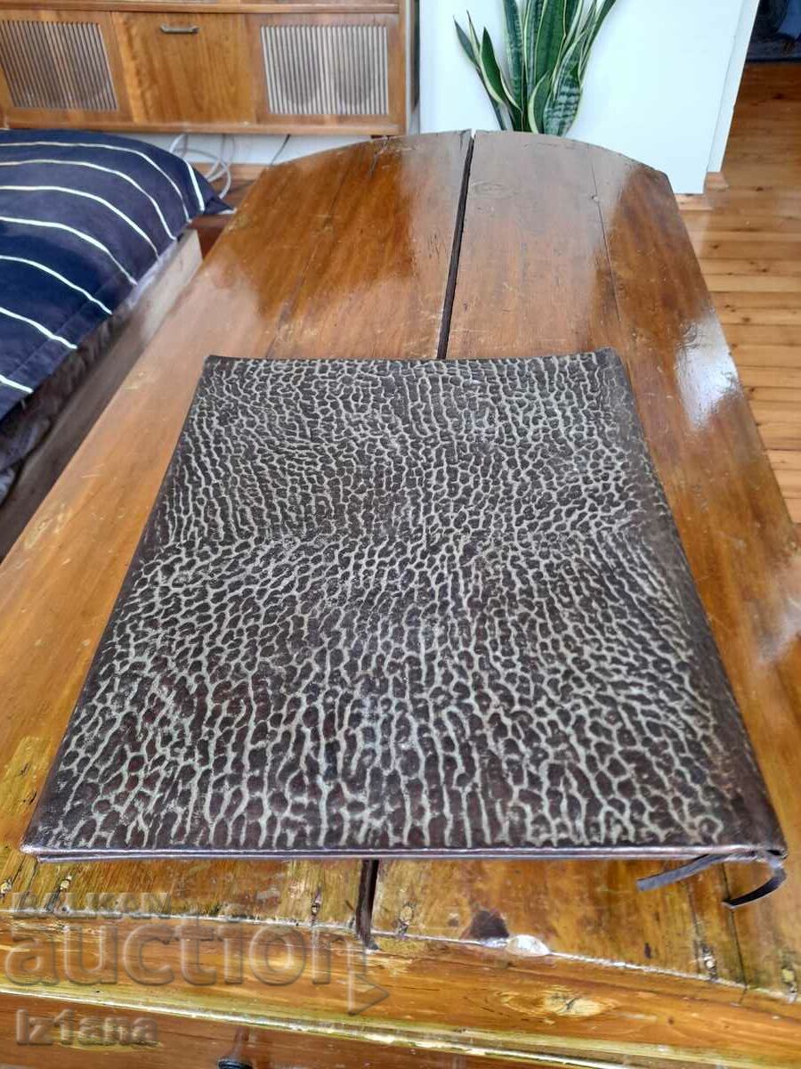 Old leather folder - 6 Old leather folder - 6