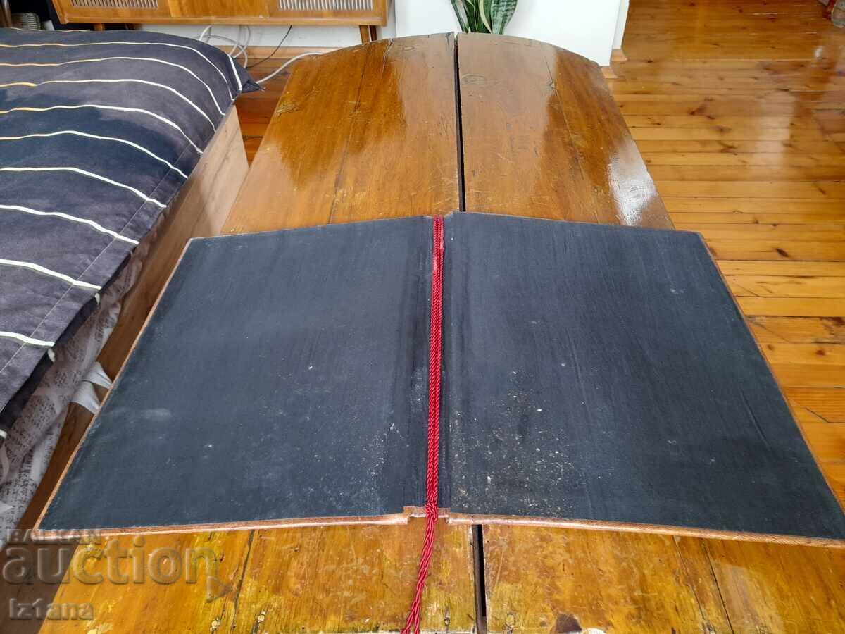 Old leather folder - 5 Old leather folder - 5