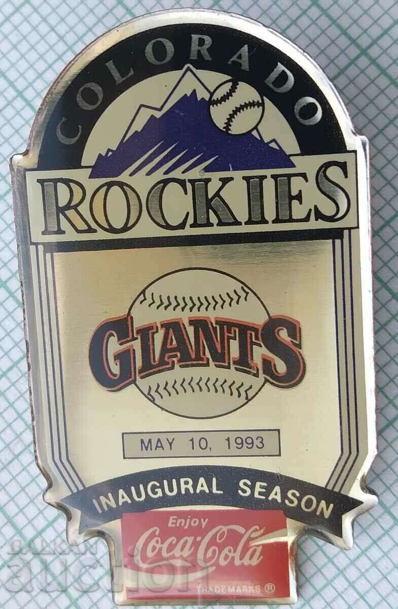 15873 Colorado Rockies Denver USA Baseball Team - Baseball