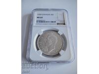1 Dollar 1939 MS 62 NGC Canada