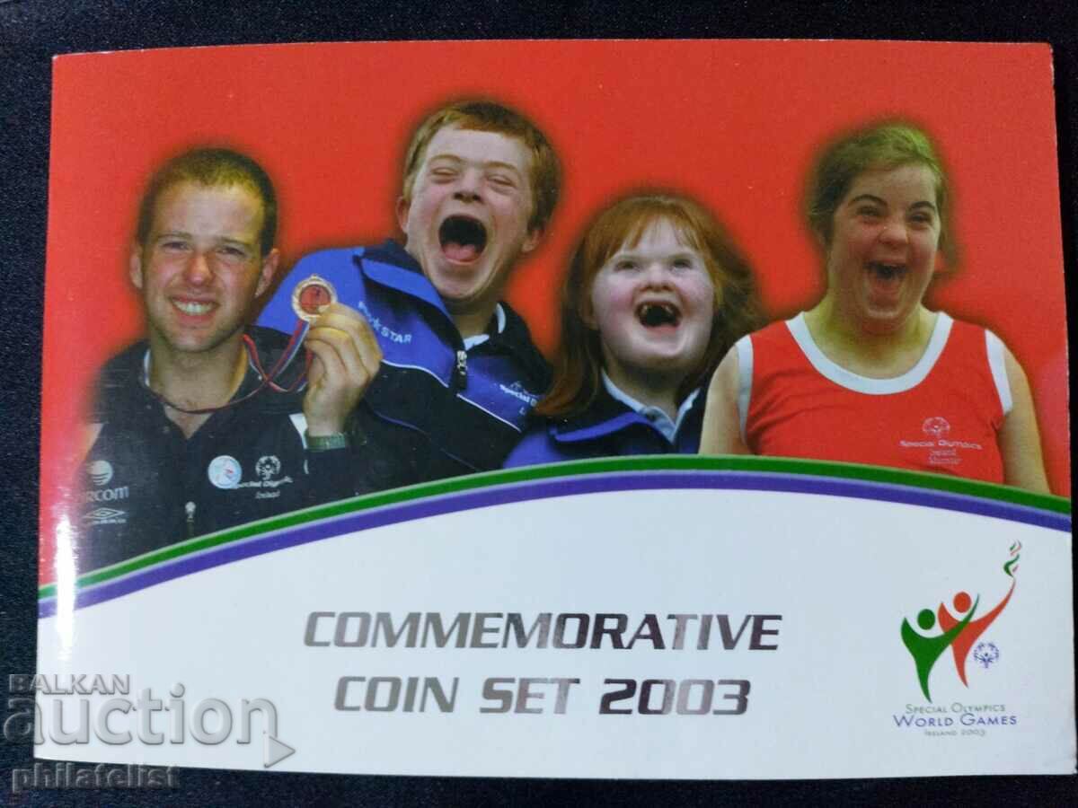 Ireland 2003 -Complete bank euro set + 5 euro coin BU with price 59.00 BGN | € 30.17