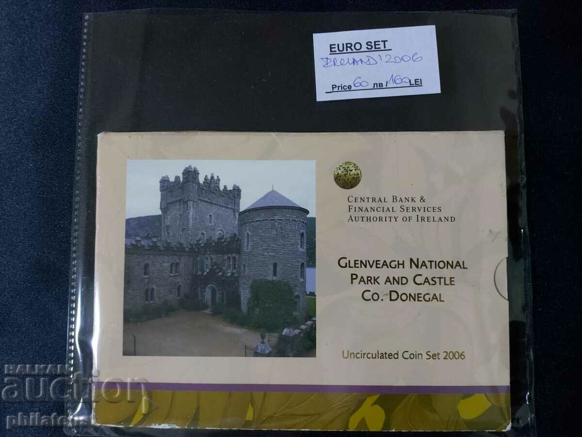 Ιρλανδία 2006 Πλήρες τραπεζικό ευρώ σετ από 1 σεντ σε 2 ευρώ