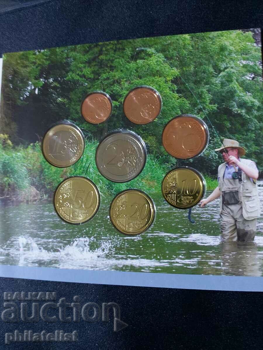 Auction  Ireland 2011 Complete bank euro set from 1 cent to 2 euro