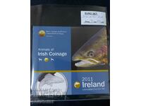 Irlanda 2011 Set complet de euro bancar de la 1 cent la 2 euro