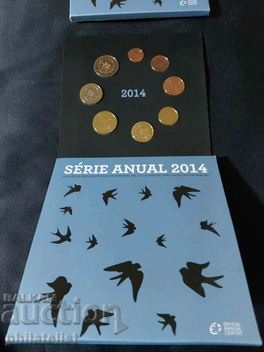 Portugal 2014 - bank euro set from 1 cent to 2 euro BU with price 79.99 BGN | € 40.90 Portugal 2014 - bank euro set from 1 cent to 2 euro BU with price 79.99 BGN | € 40.90