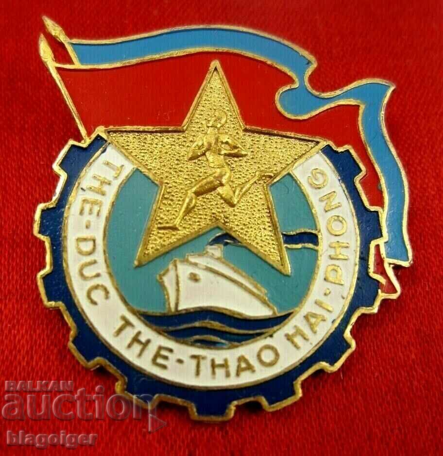 Old Sports Badge-Propaganda-Vietnam