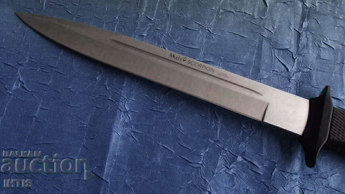 Auction  KNIFE-Muela's Scorpion hunting knife -NEW-from Collection-25 years old