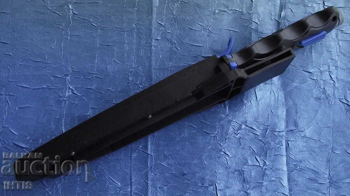 KNIFE - Cuțit de pescuit submarin - Germania - NOU - din colecție - - 7