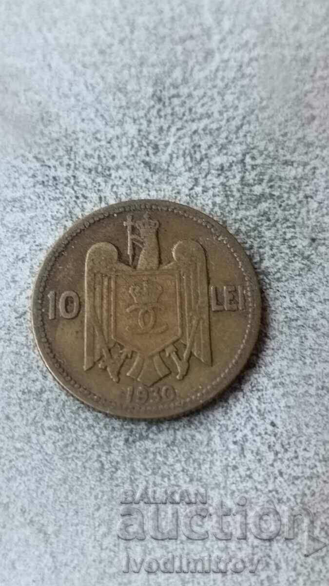 Romania 10 lei 1930
