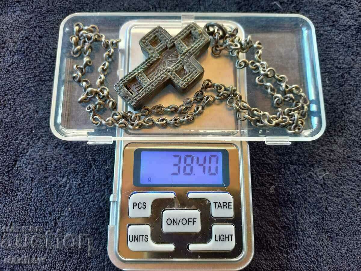 Αναγεννησιακή στολή διπλής όψης Encolpion Silver Cross 19th Century - 7 Αναγεννησιακή στολή διπλής όψης Encolpion Silver Cross 19th Century - 7