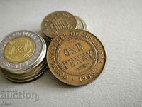 Monedă - Australia - 1 penny | 1934