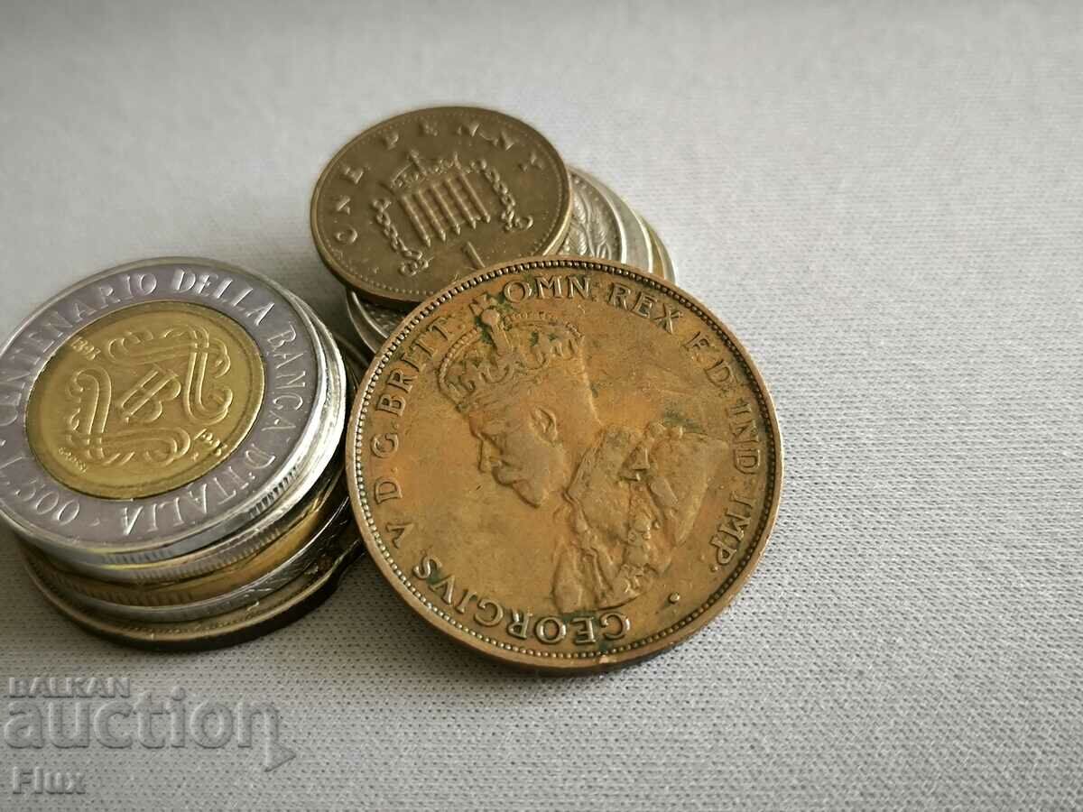 Coin - Australia - 1 penny | 1935 with price 17.00 BGN | € 8.69 Coin - Australia - 1 penny | 1935 with price 17.00 BGN | € 8.69