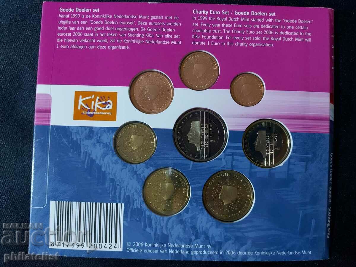 Auction Netherlands 2006 - Complete Bank Euro Set - 8 coins BU Auction Netherlands 2006 - Complete Bank Euro Set - 8 coins BU