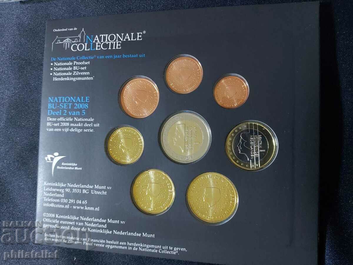 Netherlands 2008 - Complete bank euro set - 8 coins with price 40.00 BGN | € 20.45 Netherlands 2008 - Complete bank euro set - 8 coins with price 40.00 BGN | € 20.45