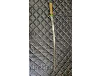 Cuțit/satar de vânătoare unic de frumos și elegant, la mijlocul secolului al XVIII-lea