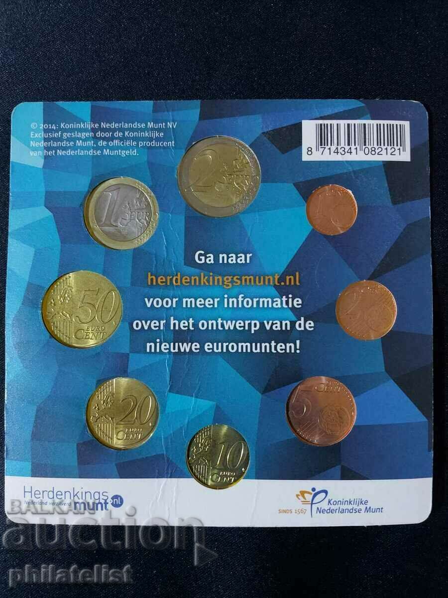 Delivery of Netherlands 2014 - bank euro set from 1 cent to 2 euros Delivery of Netherlands 2014 - bank euro set from 1 cent to 2 euros