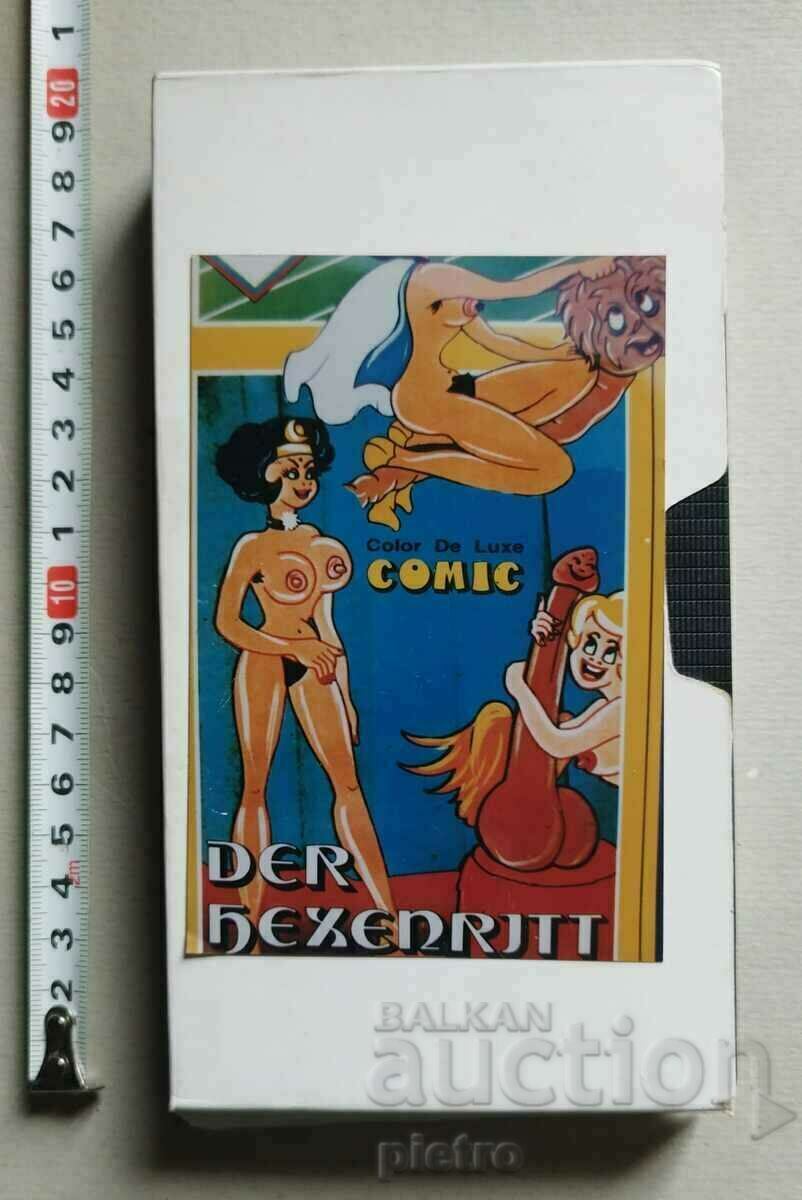 Videocassette with animation for adults - Color De Luxe COMIC...